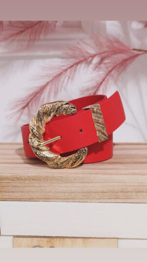 Cinturon Noemi Hebilla Dorada