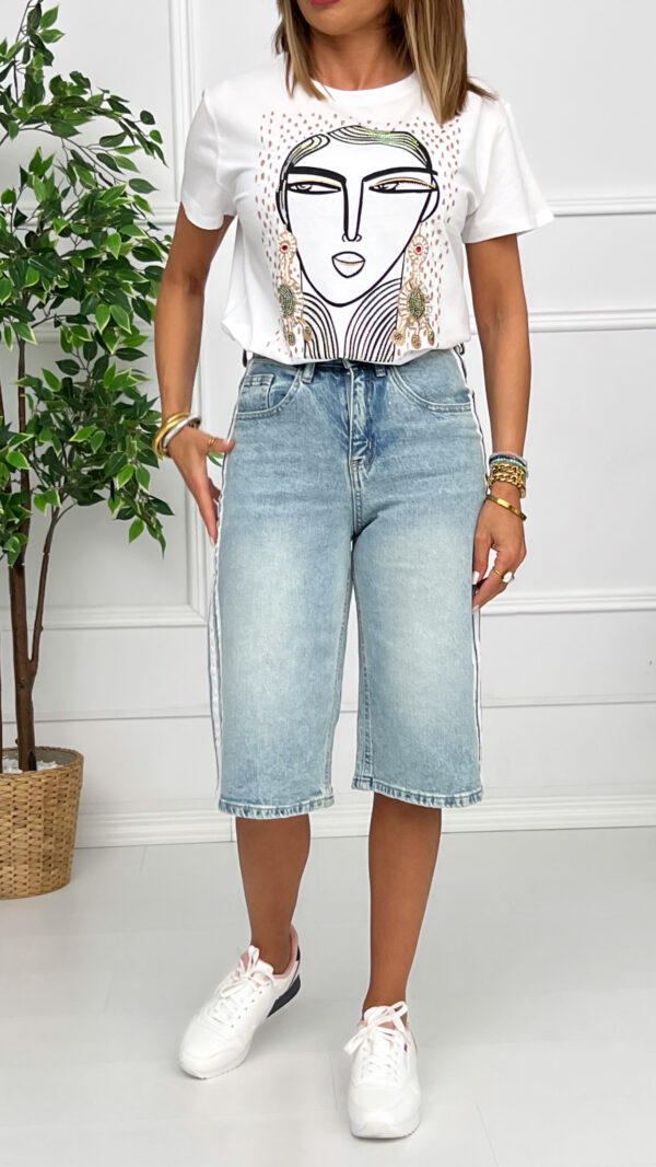 Vaquero Bermudas Adoro - Imagen 3