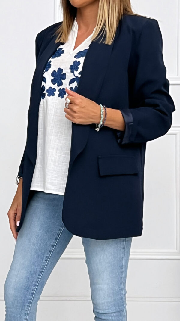 Blazer Manga Fruncida Otoño - Imagen 8