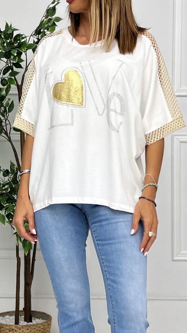 Camiseta Love Oversize - Imagen 2