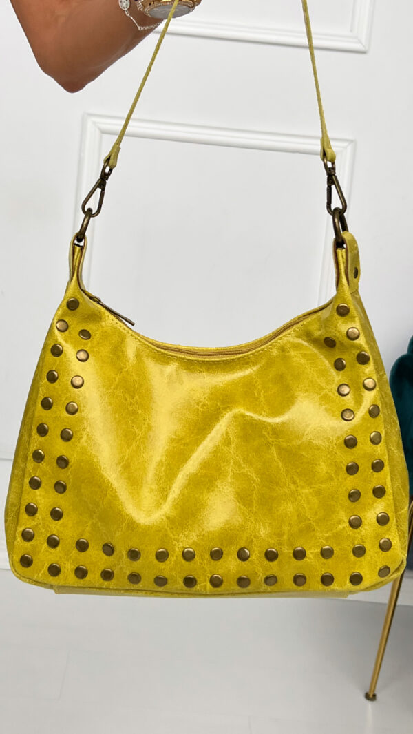 Bolso Tachuelas Brillo Juliana - Imagen 5