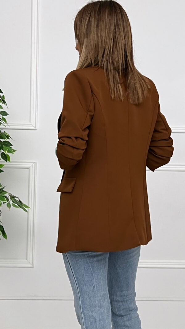 Blazer Marron Chocolate - Imagen 2