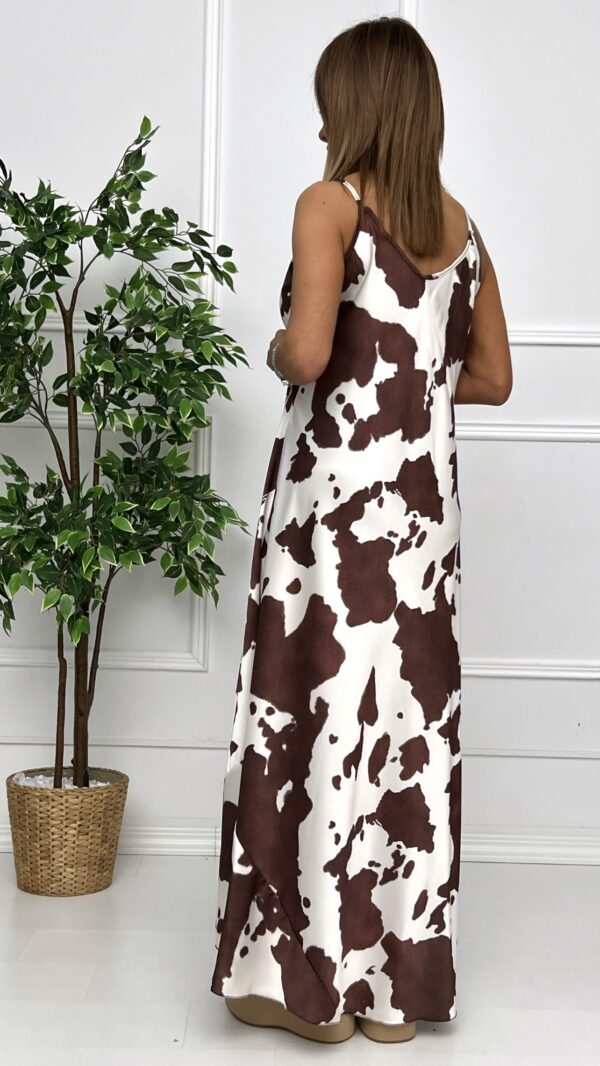 Vestido Satinado Vaca - Imagen 3