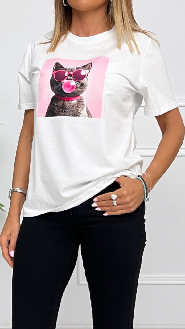 Camiseta Gato Pompa - Imagen 2
