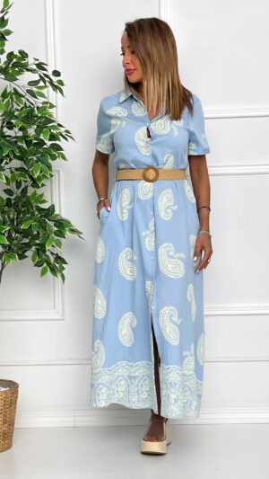 Vestido Camisero Cachemire