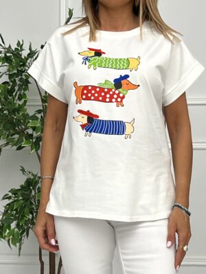 Camiseta Salchicha Oversize