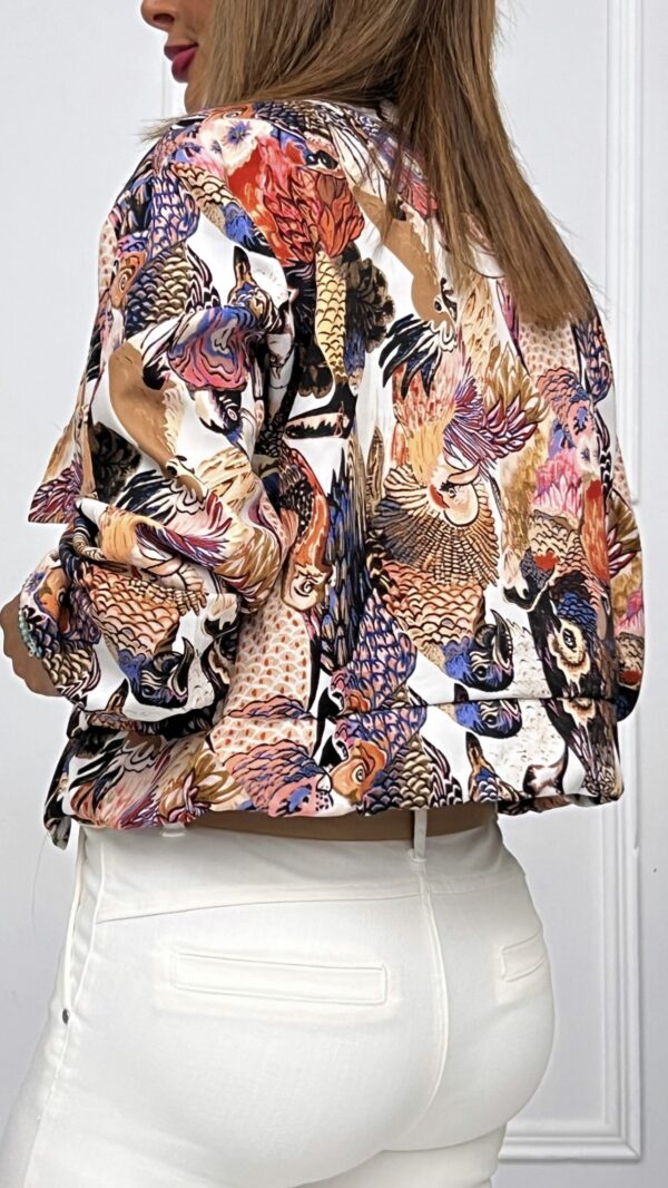 Bomber Estampado Loros - Imagen 6
