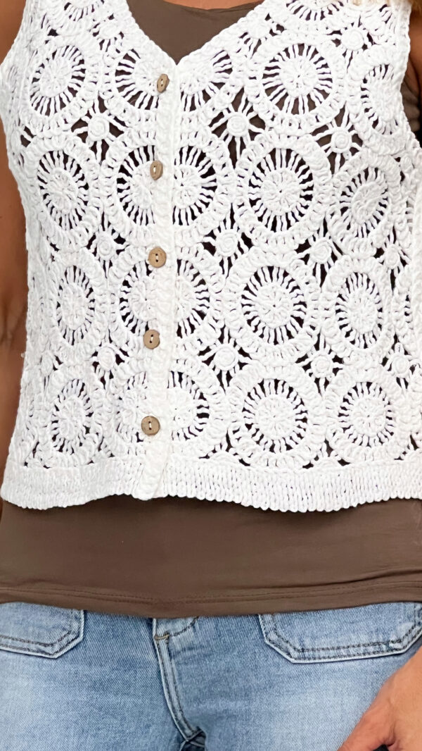 Chaleco Crochet Malaga - Imagen 2