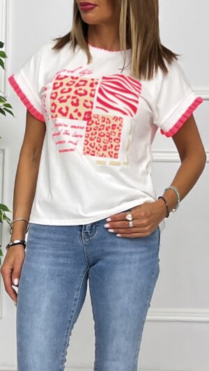 Camiseta Ribete Fluor