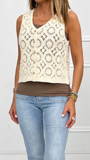 Chaleco Crochet Malaga
