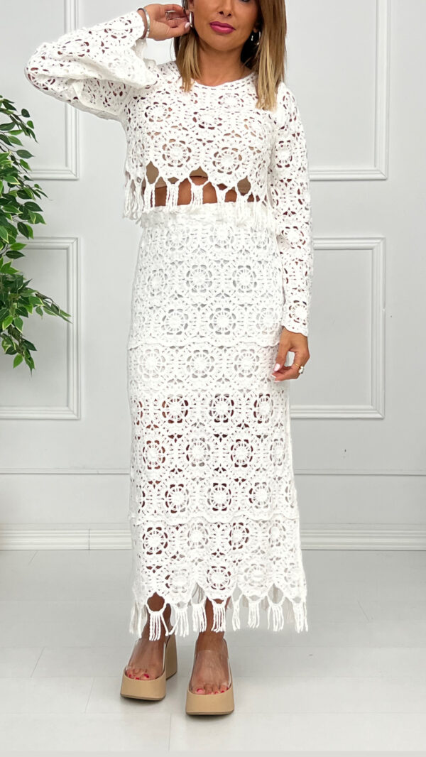 Conjunto Crochet Pau
