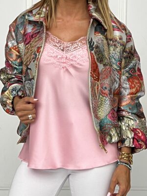 Bomber Estampada Paris
