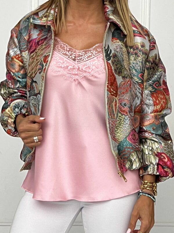 Bomber Estampada Paris