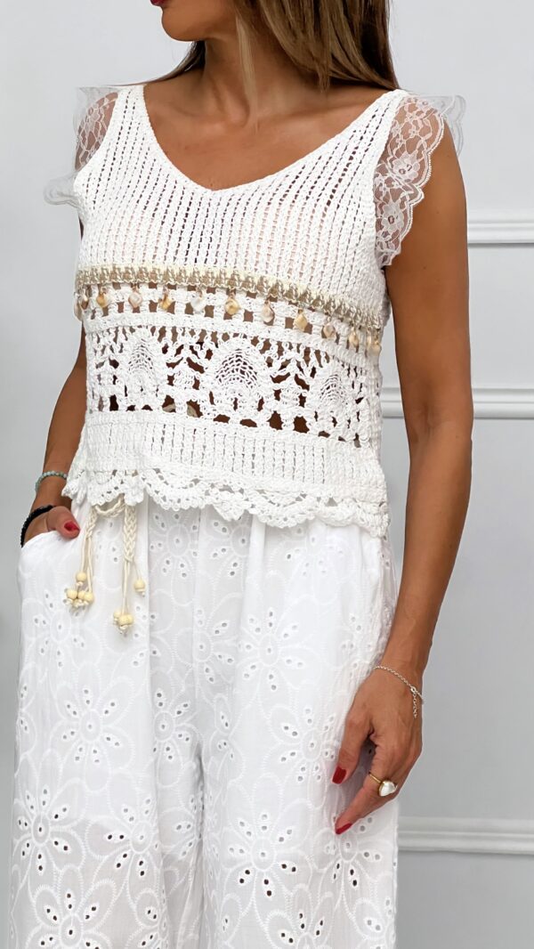 Camiseta Crochet Mar - Imagen 3