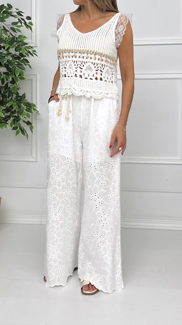 Pantalon Troquelado Olivia - Imagen 8