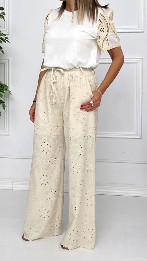 Pantalon Troquelado Olivia - Imagen 6