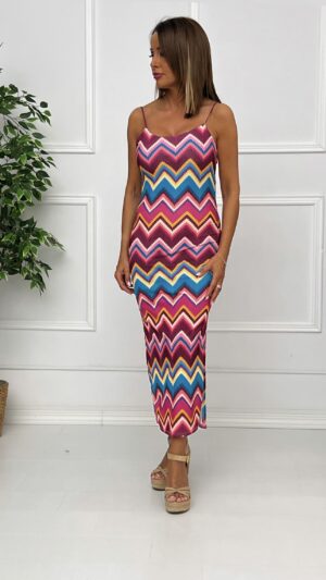 Vestido Zig Zag
