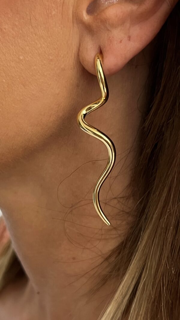 Pendiente Serpentina