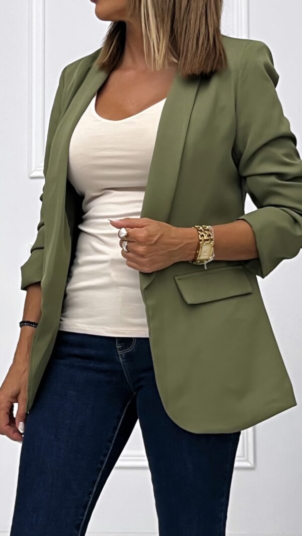 Blazer Manga Fruncida Otoño - Imagen 4