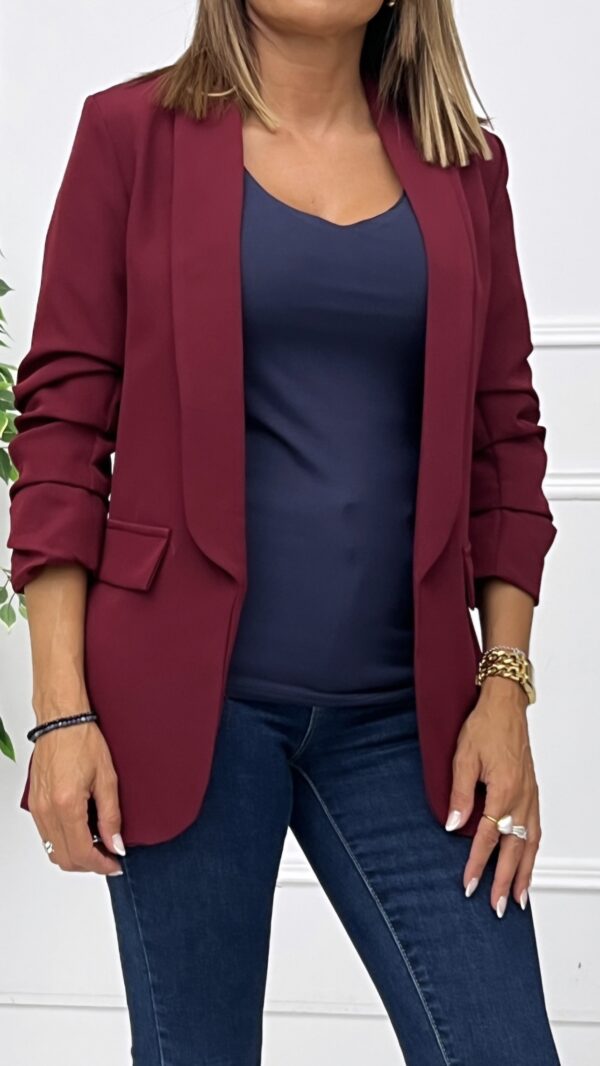 Blazer Manga Fruncida Otoño - Imagen 7