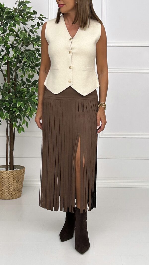 Falda Flecos Moana