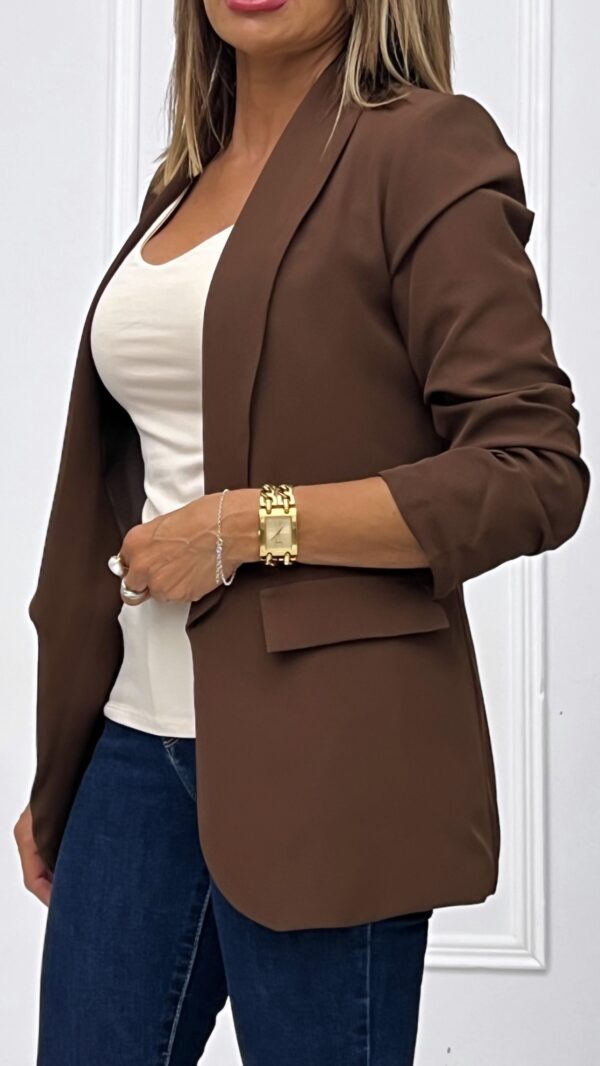 Blazer Manga Fruncida Otoño - Imagen 3