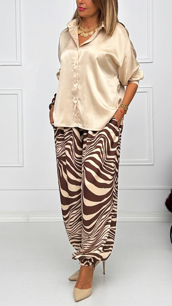 Pantalon Raso Estampado - Imagen 6