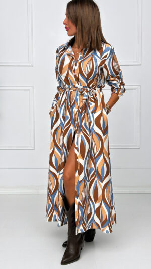 Vestido Camisero Olas