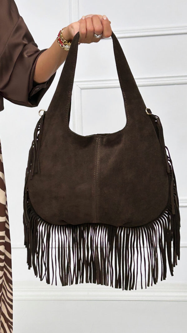 Bolso Pequeño Flecos - Imagen 2