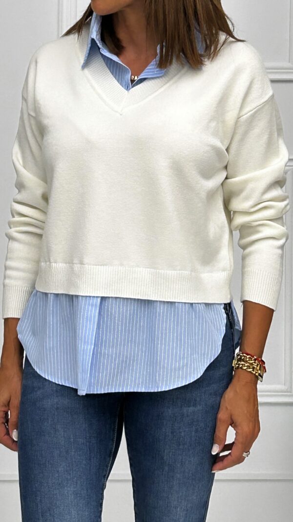 Jersey Efecto Camisa - Imagen 3