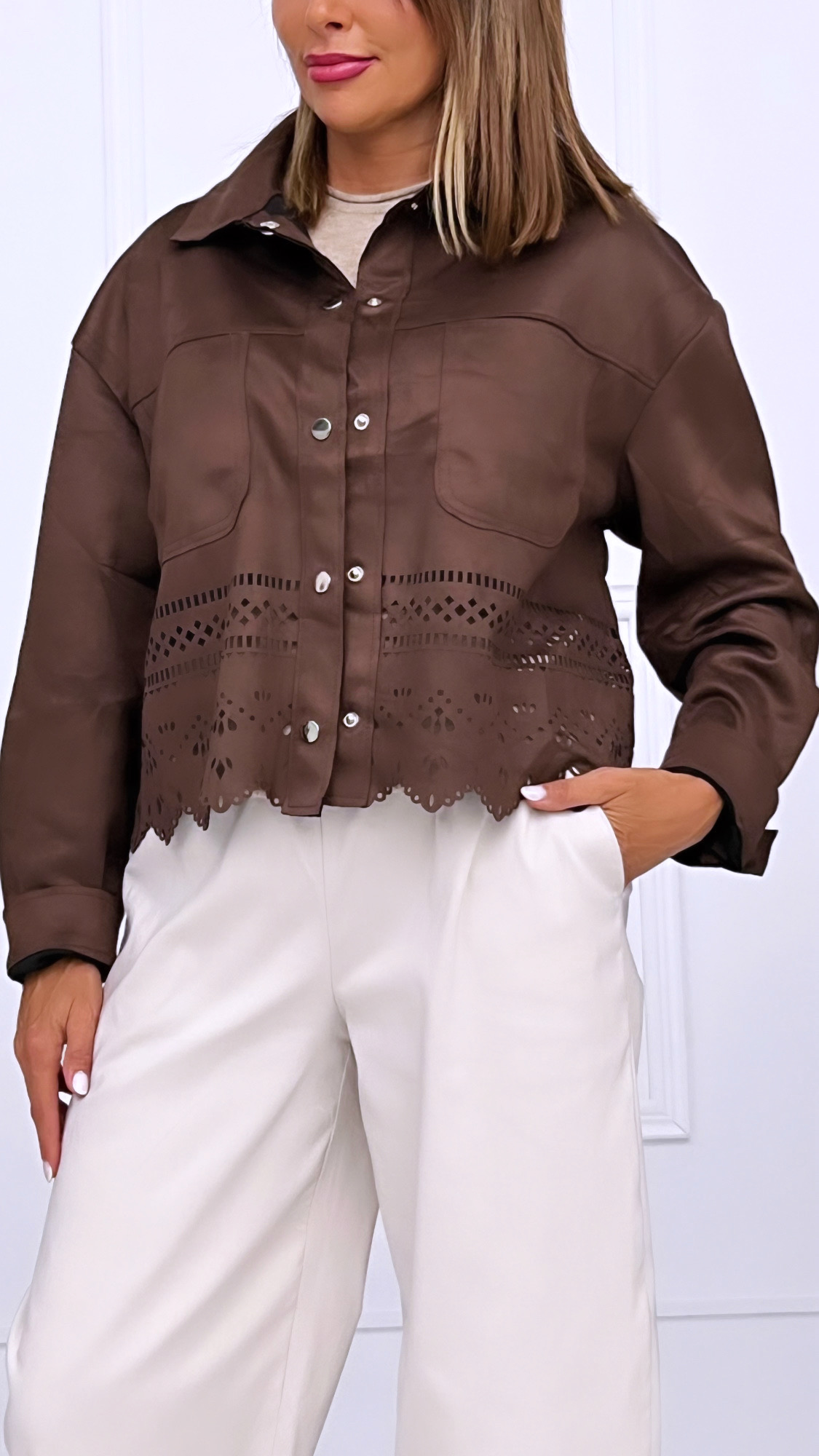 Chaqueta Antelina Maria