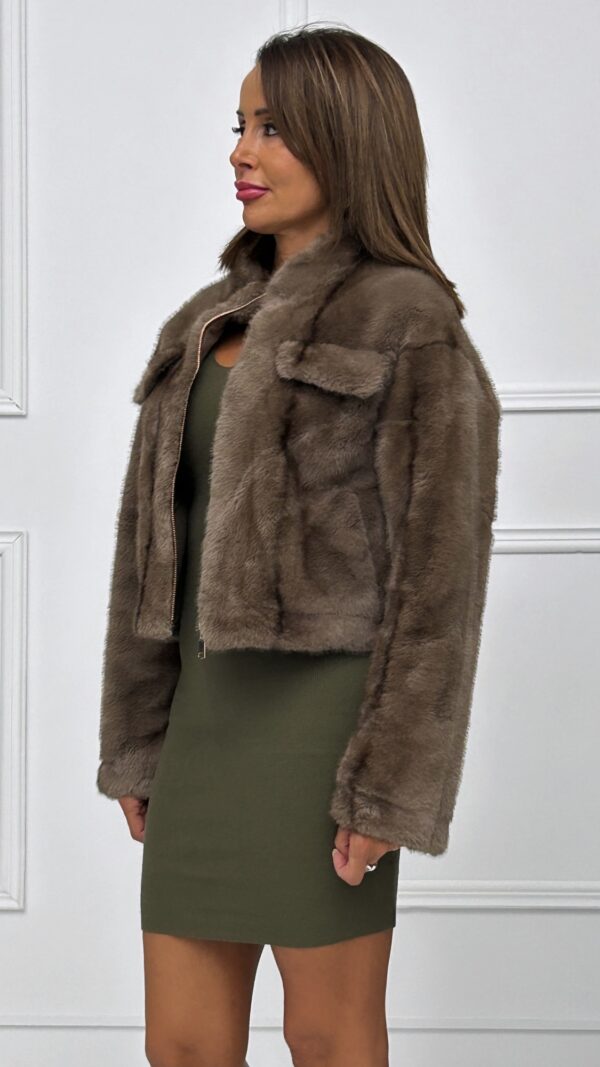 Chaqueta Pelo Solapa - Imagen 4