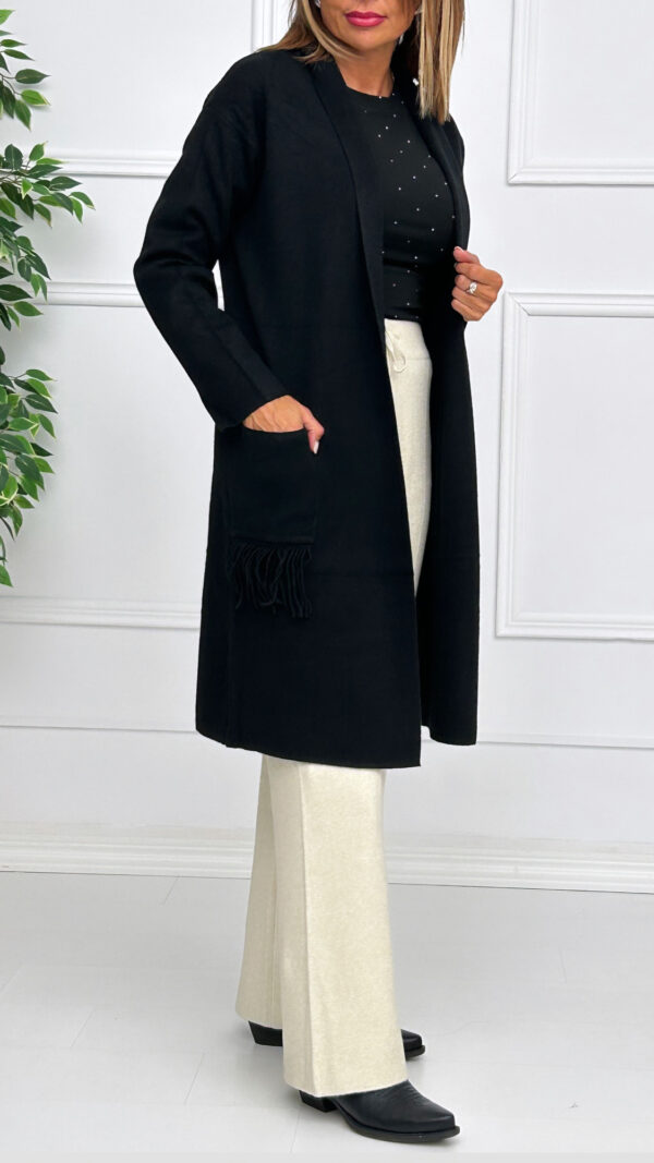 Chaqueta Flecos Bolsillos - Imagen 7