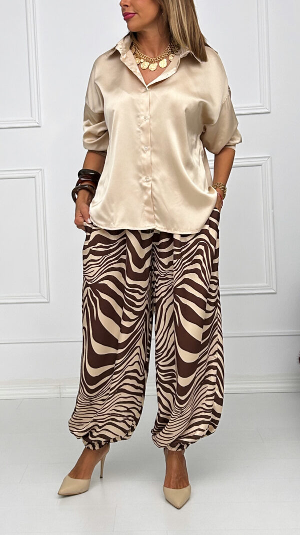 Camisa Raso Flor - Imagen 6