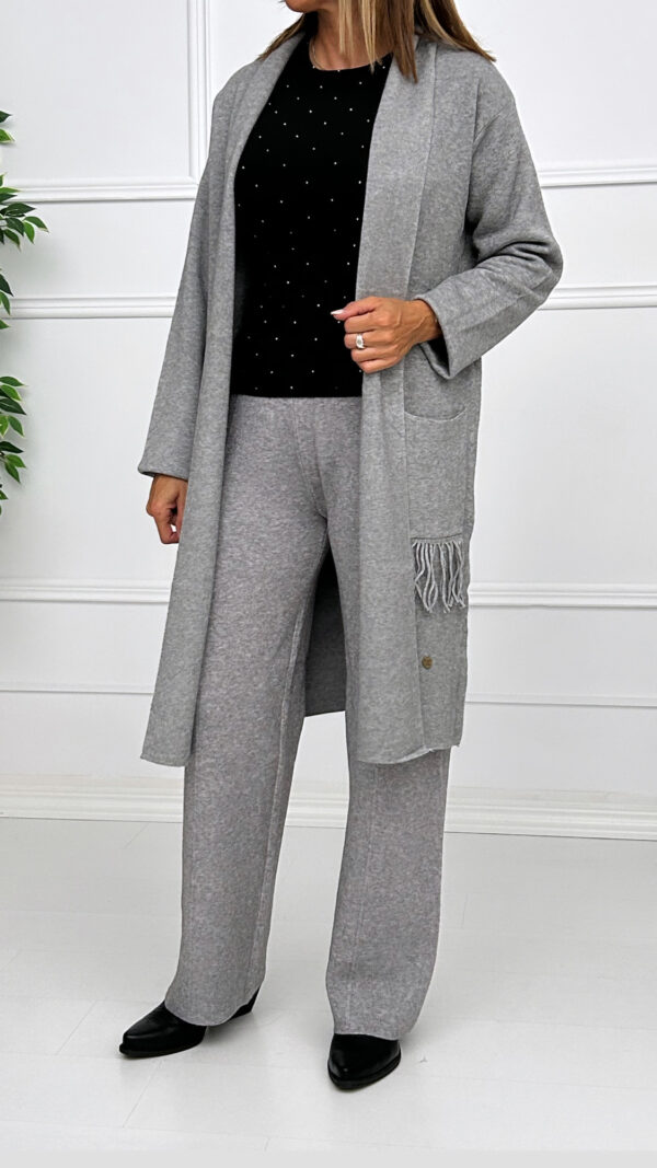 Chaqueta Flecos Bolsillos - Imagen 4