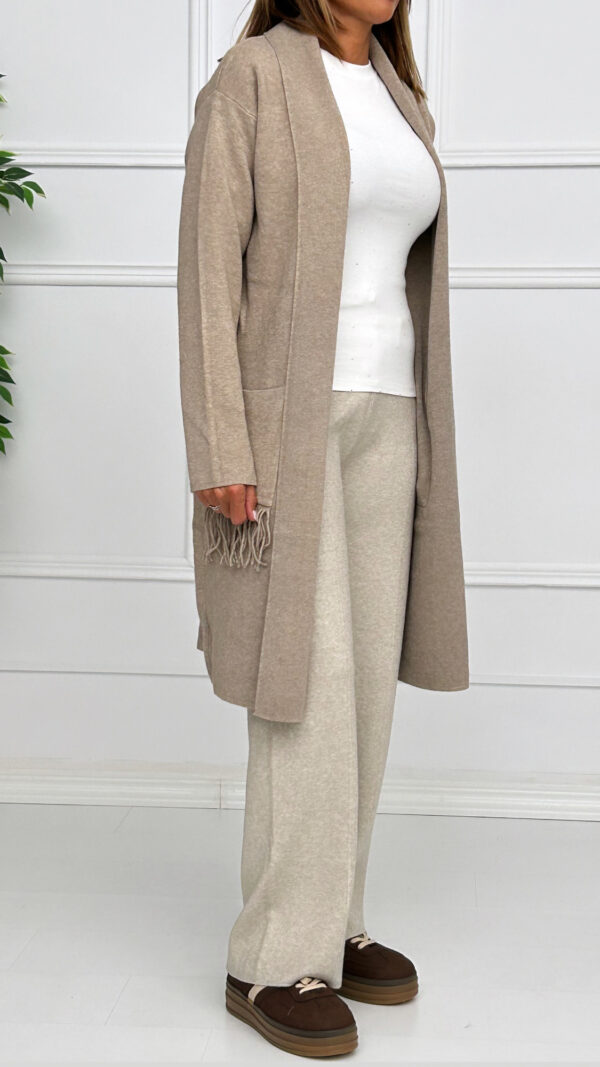 Chaqueta Flecos Bolsillos - Imagen 8