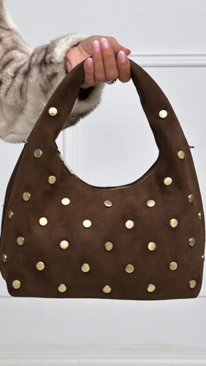 Bolso Pequeño Tachuelas Ante
