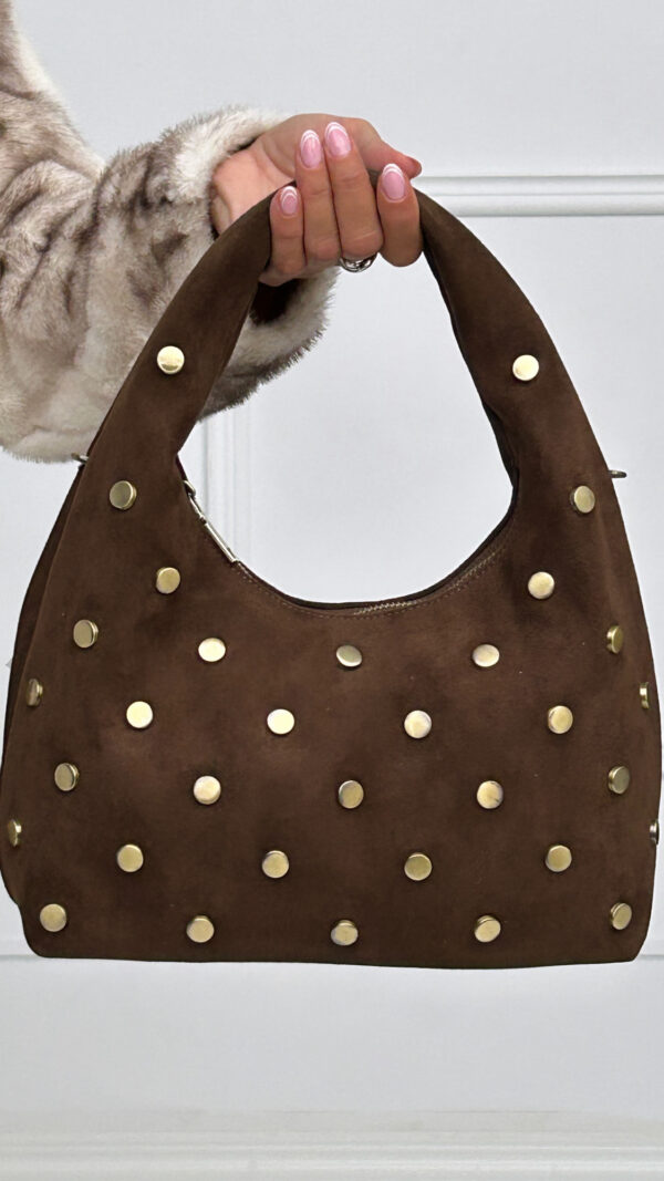 Bolso Pequeño Tachuelas Ante
