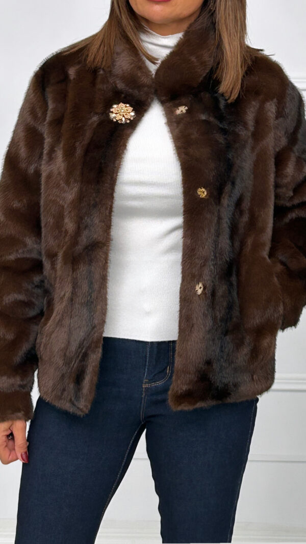 Chaqueta Pelo Broche - Imagen 4