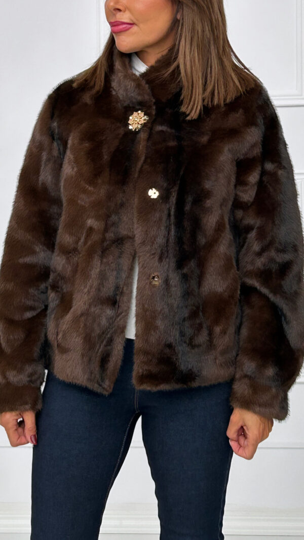 Chaqueta Pelo Broche - Imagen 5