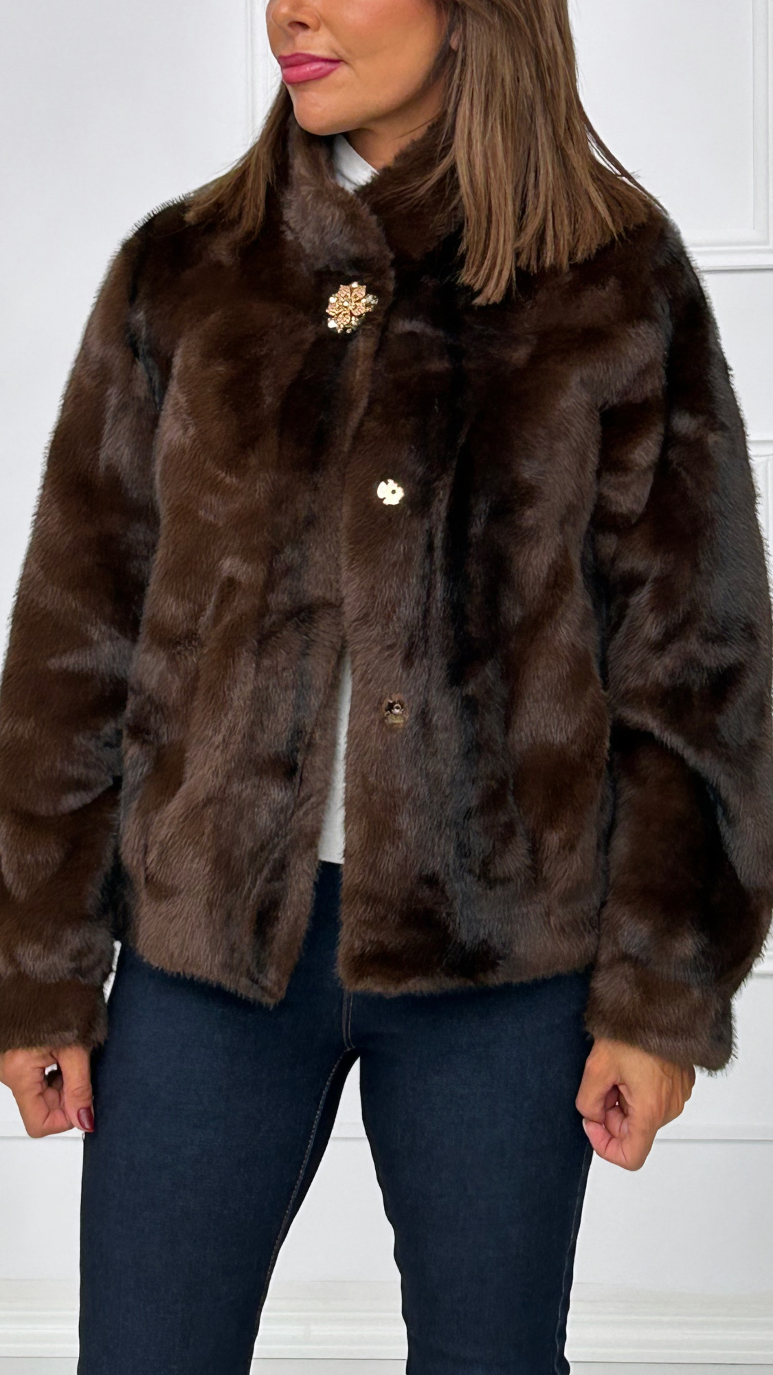 Chaqueta Pelo Broche - Imagen 5