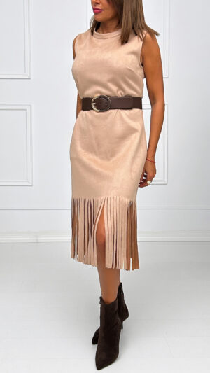 Vestido Flecos Belen