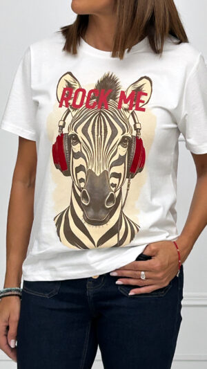 Camiseta Cebra Rock