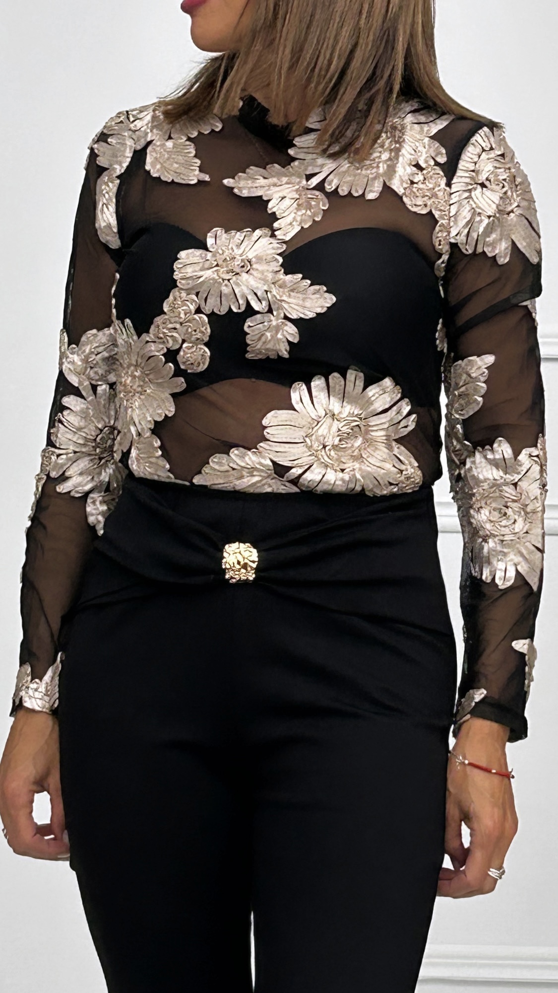 Blusa Marta Transparente - Imagen 2