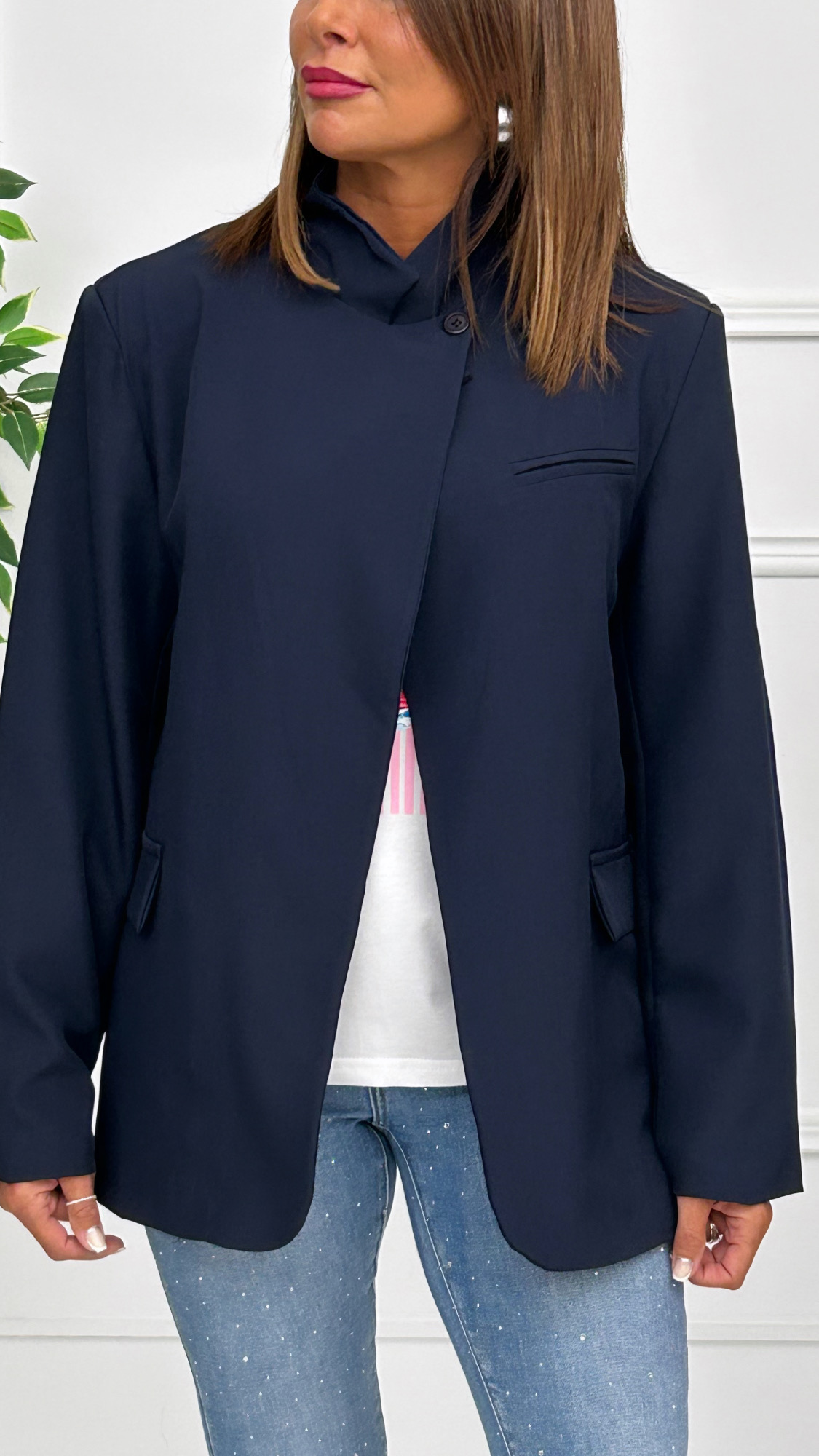 Americana Boton Lisa