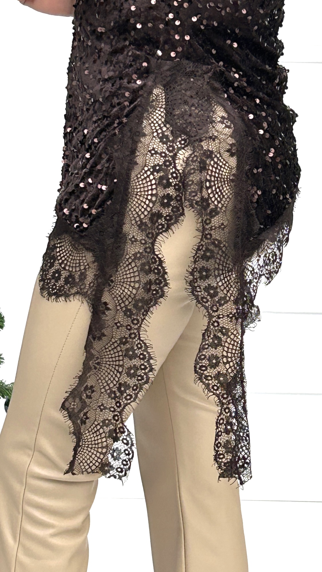 Lencera Asimetrica Lentejuelas - Imagen 7