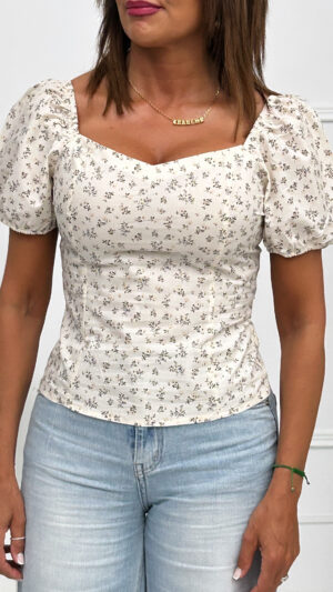 Blusa Lazo Detras