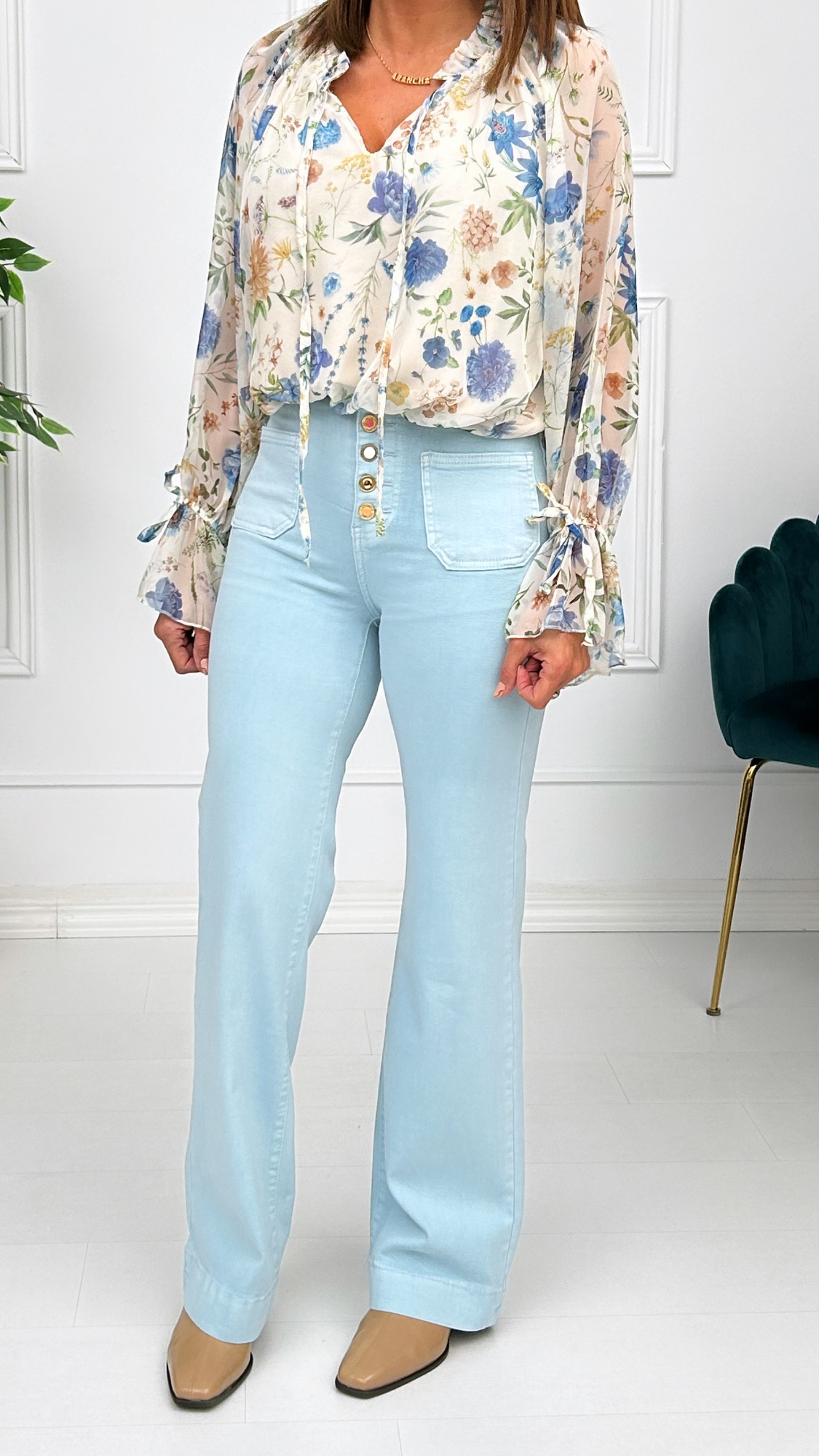 Vaquero Boton Joya Primavera - Imagen 5