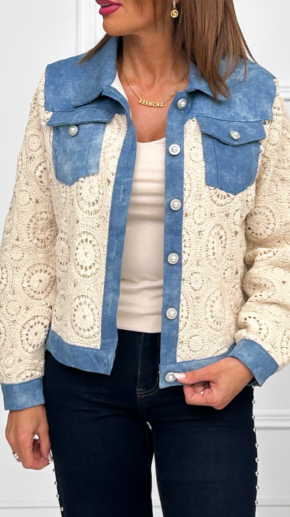 Chaqueta Crochet Maeva