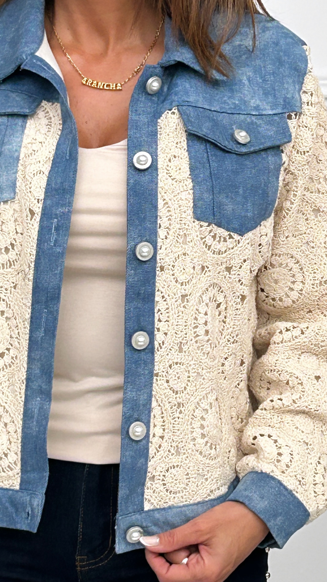 Chaqueta Crochet Maeva - Imagen 3